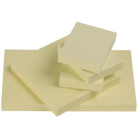 Q-CONNECT Haftnotizen 76 × 127 mm – Gelb, 100...