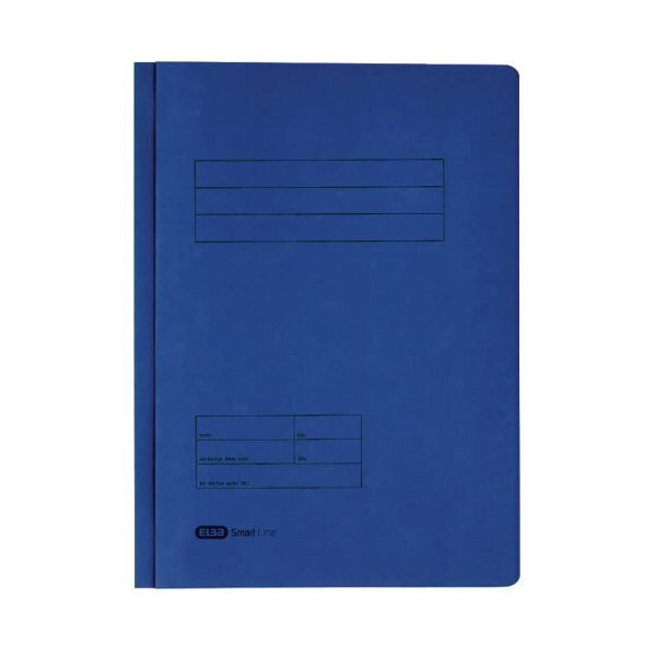 Doppelhefter A4 blau