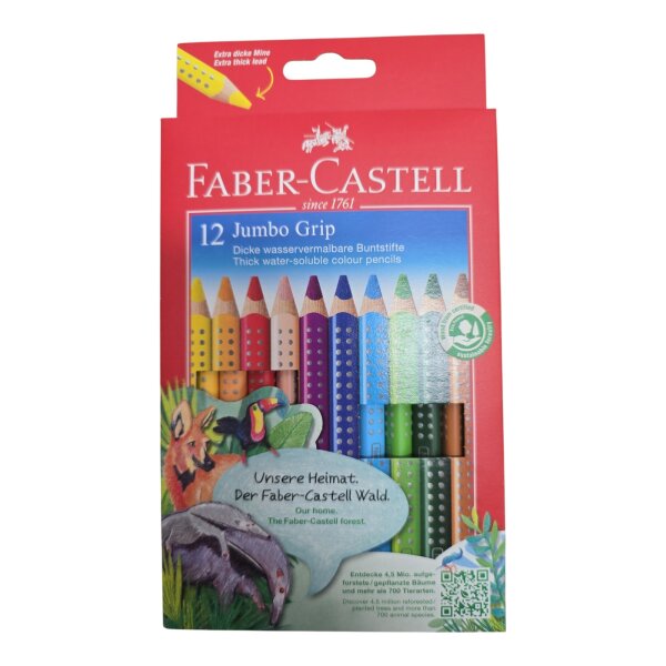 Farbstiftetui Jumbo Grip 12er