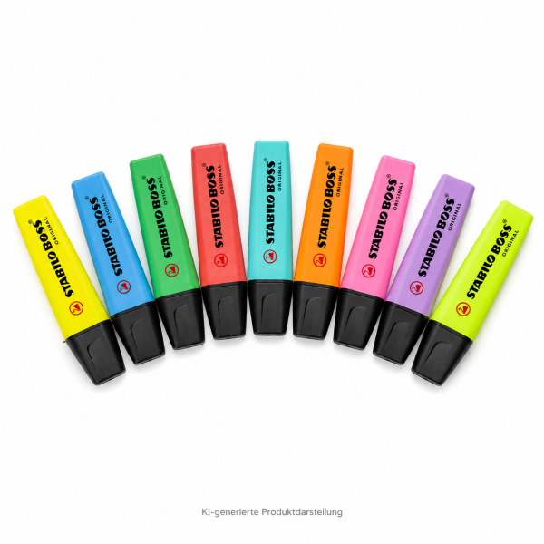 STABILO BOSS ORIGINAL Textmarker &ndash; verschiedene Leuchtfarben