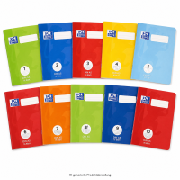 OXFORD Schulheft DIN A5 16 Blatt &ndash; verschiedene...