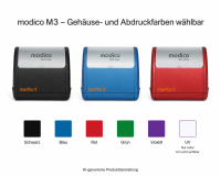 modico M3 individueller Stempel 49 &times; 15 mm &ndash;...