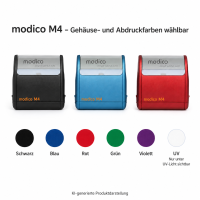 modico M4 individueller Stempel 57 &times; 20 mm &ndash;...