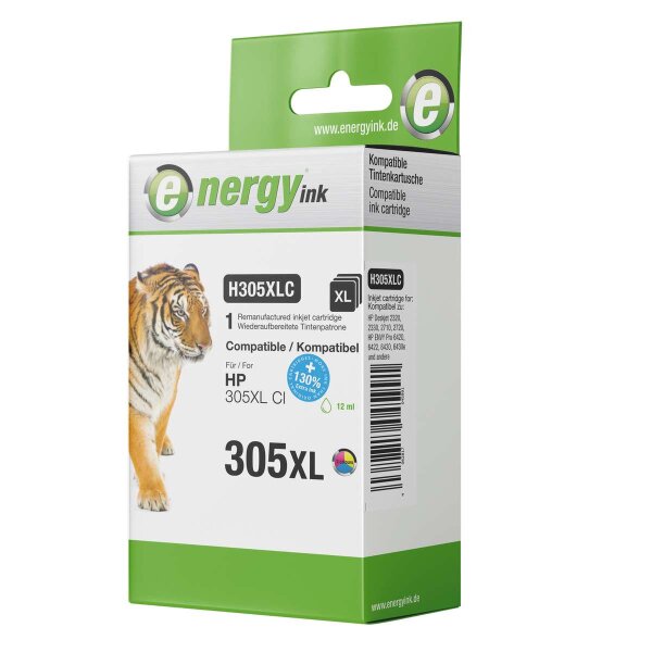 energy ink Tintenpatrone H305XLCL kompatibel zu HP 305XL Color
