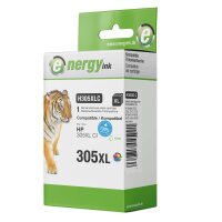 energy ink Tintenpatrone H305XLCL kompatibel zu HP 305XL...