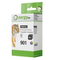 energy ink Tintenpatrone H901CL XL ersetzt HP 901XL Color