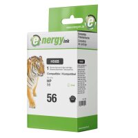energy ink Tintenpatrone H56B ersetzt HP 56 Schwarz