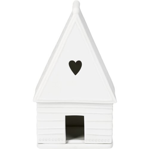 räder Lichthaus „Lebkuchen Herz“ Weiß 13,4 cm