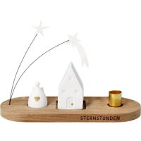 Räder Design Winterstadt Haus – Kerzenhalter...