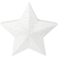 räder Leuchte Sterne Weiß 29,5 cm