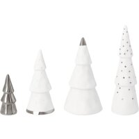 räder Weihnachtswald Porzellantannen 4er-Set...
