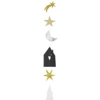 räder Kette „Winternacht“ Gold / Schwarz...