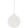Räder Design Anhänger Rentier – Porzellananhänger Weiß-Silber, 6,7 cm