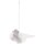Räder Design Winterwaldtiere Rotkehlchen – Porzellananhänger mit Strickschal, 7,5 cm