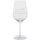 räder Weinglas „Der beste Wein ist der, den man mit Freunden trinkt“, 22 cm – Transparent/Weiß