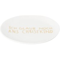räder Weihnachtsteller „Ich glaub noch ans...