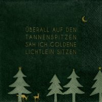 räder Cocktailserviette „Überall auf den...