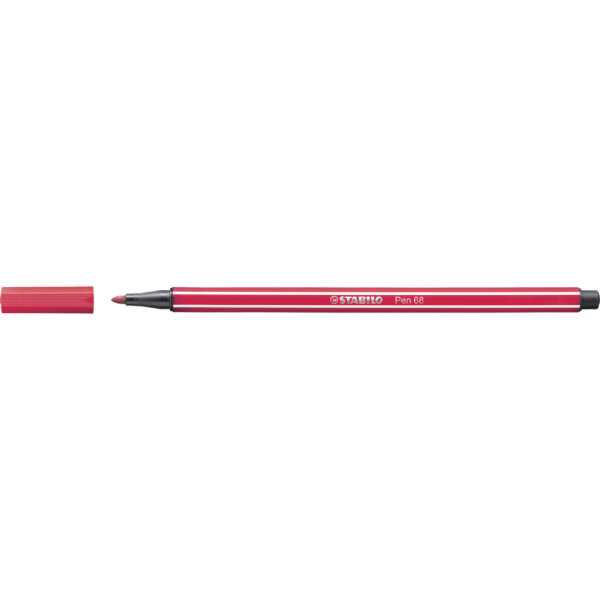 Fasermaler Pen 68 dunkelrot