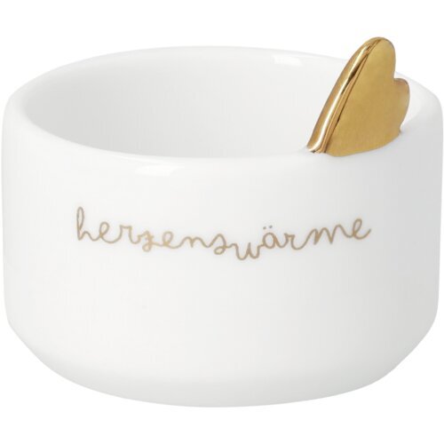 räder Lichtlein „Herzenswärme“ Weiß / Gold