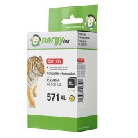 energy ink Tintenpatrone C571XLY ersetzt Canon CLI-571XL...