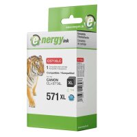 energy ink Tintenpatrone C571XLC ersetzt Canon CLI-571XL...