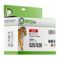 energy ink Multipack CB525 ersetzt Canon PGI-525 /...