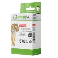 energy ink Tintenpatrone C576XLCL ersetzt Canon CL-576XL...
