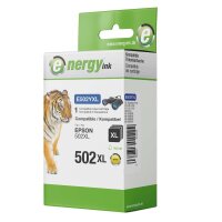 energy ink Tintenpatrone E502Y ersetzt Epson 502 XL Yellow