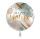 Premioloon Folienballon 43 cm „Happy Birthday – Nur das Beste für Dich!“ – Modern Natural