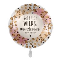 Premioloon Folienballon 43 cm „Sei frech, wild...