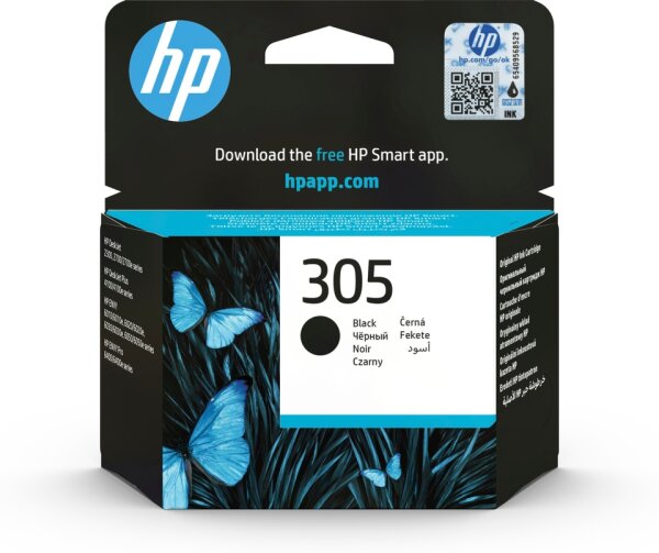 HP 305 Original Druckerpatrone Schwarz