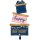 Grabo Folienballon XXL Geschenkestapel „Happy Birthday“, ca. 130 cm