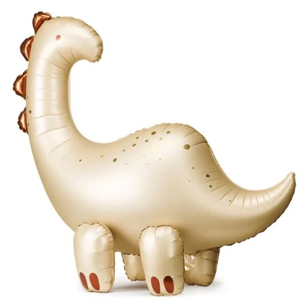 PartyDeco Folienballon XXL Brontosaurus stehend, 91 × 85 cm