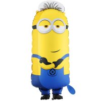 PartyDeco Folienballon XXL Minion Tim, 100 cm