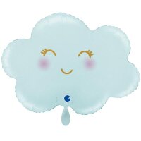 Grabo Folienballon XXL Wolke, 62 × 45 cm –...