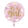 PartyDeco Folienballon Happy Birthday 46 cm – Schwarz/Gold