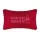 PAD PETITE Dekokissen &bdquo;nichts&ldquo; 18 &times; 32 cm &ndash; Pure Red