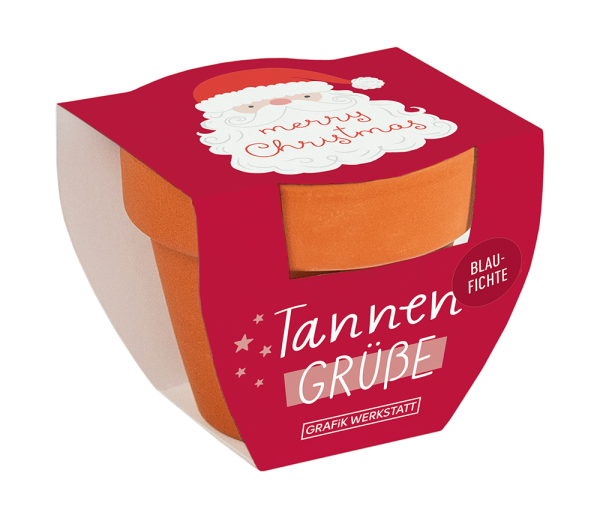 Grafik Werkstatt Tannengrüße „Merry Christmas“